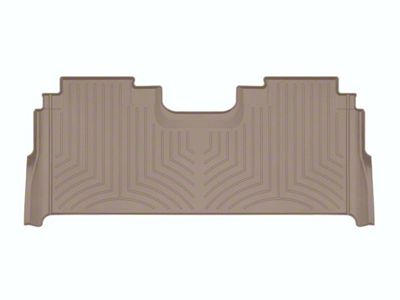 Weathertech Rear Floor Liner HP; Tan (21-25 F-150 SuperCrew w/ Front Bucket Seats & Rear Underseat Storage)