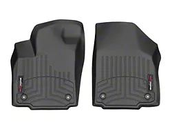 Weathertech DigitalFit Front Over the Hump Floor Liner for Vinyl Floors; Black (23-25 F-250 Super Duty)