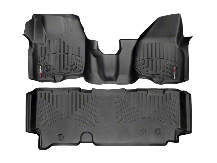 thumbnail image 2 of WeatherTech FloorLiner Custom Floor Mat – Front, 444341 – High-Density TPO, Made In USA 2 of 5