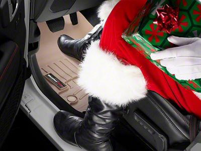 Weathertech DigitalFit Rear Floor Liner; Tan (11-16 F-250 Super Duty SuperCab)