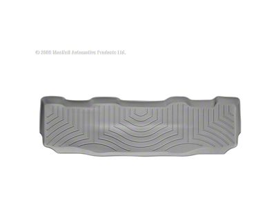 Weathertech DigitalFit Rear Floor Liners; Gray (99-10 F-250 Super Duty Crew Cab)