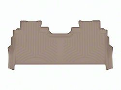 Weathertech DigitalFit Rear Floor Liners; Tan (23-26 F-250 SuperCrew w/ Front Bucket Seats & Rear Underseat Storage)