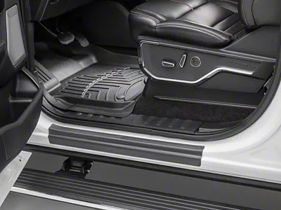 Weathertech Door SillProtector; Black (23-25 F-250 Super Duty SuperCab)