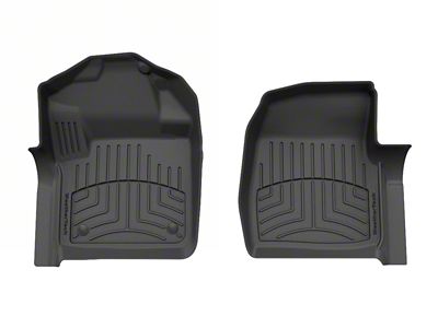 Weathertech Front Floor Liner HP; Black (17-25 F-250 Super Duty Regular Cab)