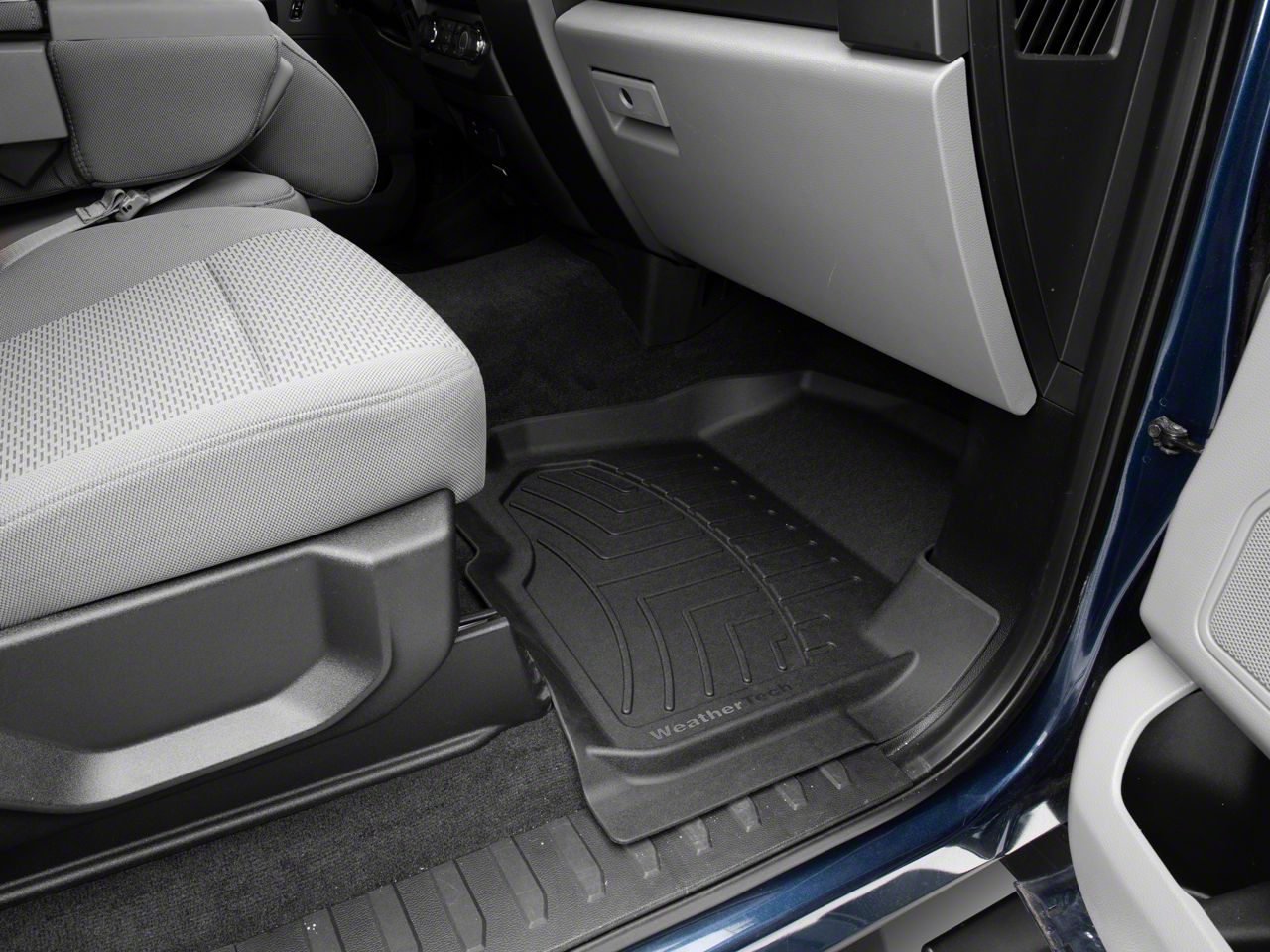 WeatherTech Front FloorLiner Custom Floor Mats For Car/Truck - Black 4417821-4416965