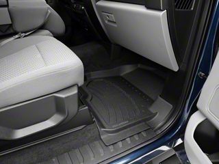 WeatherTech Front FloorLiner Custom Floor Mats For Car/Truck - Black 4417821-4416965