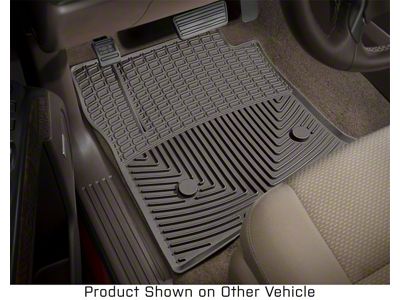 Weathertech All-Weather Front Rubber Floor Mats; Cocoa (17-25 F-350 Super Duty Regular Cab)