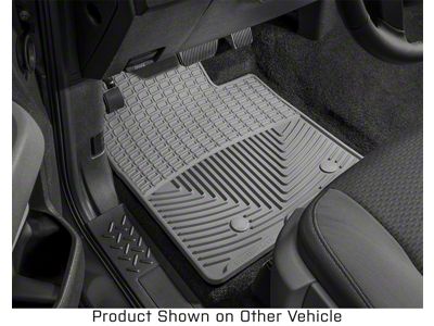 Weathertech All-Weather Front Rubber Floor Mats; Gray (11-16 F-350 Super Duty)