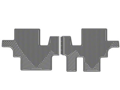 Weathertech All-Weather Rear Rubber Floor Mats; Gray (11-16 F-350 Super Duty SuperCab)