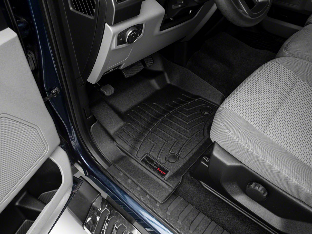 WeatherTech Custom FloorLiner - 1st Row Front - Part 441661, TPE, Vehicle Specific