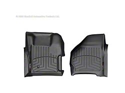 Weathertech DigitalFit Front Floor Liners; Black (99-07 F-350 Super Duty w/ Floor Mounted Shifter)