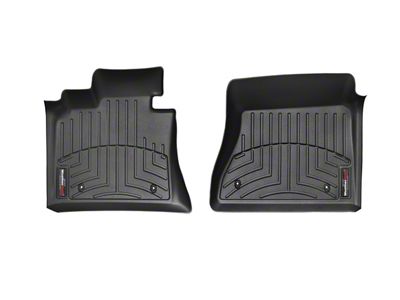 Weathertech DigitalFit Front Over the Hump Floor Liner; Black (11-16 F-350 Super Duty Regular Cab)