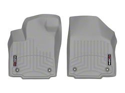Weathertech DigitalFit Front Over the Hump Floor Liner; Gray (23-25 F-350 Super Duty w/ Front Bench Seat)