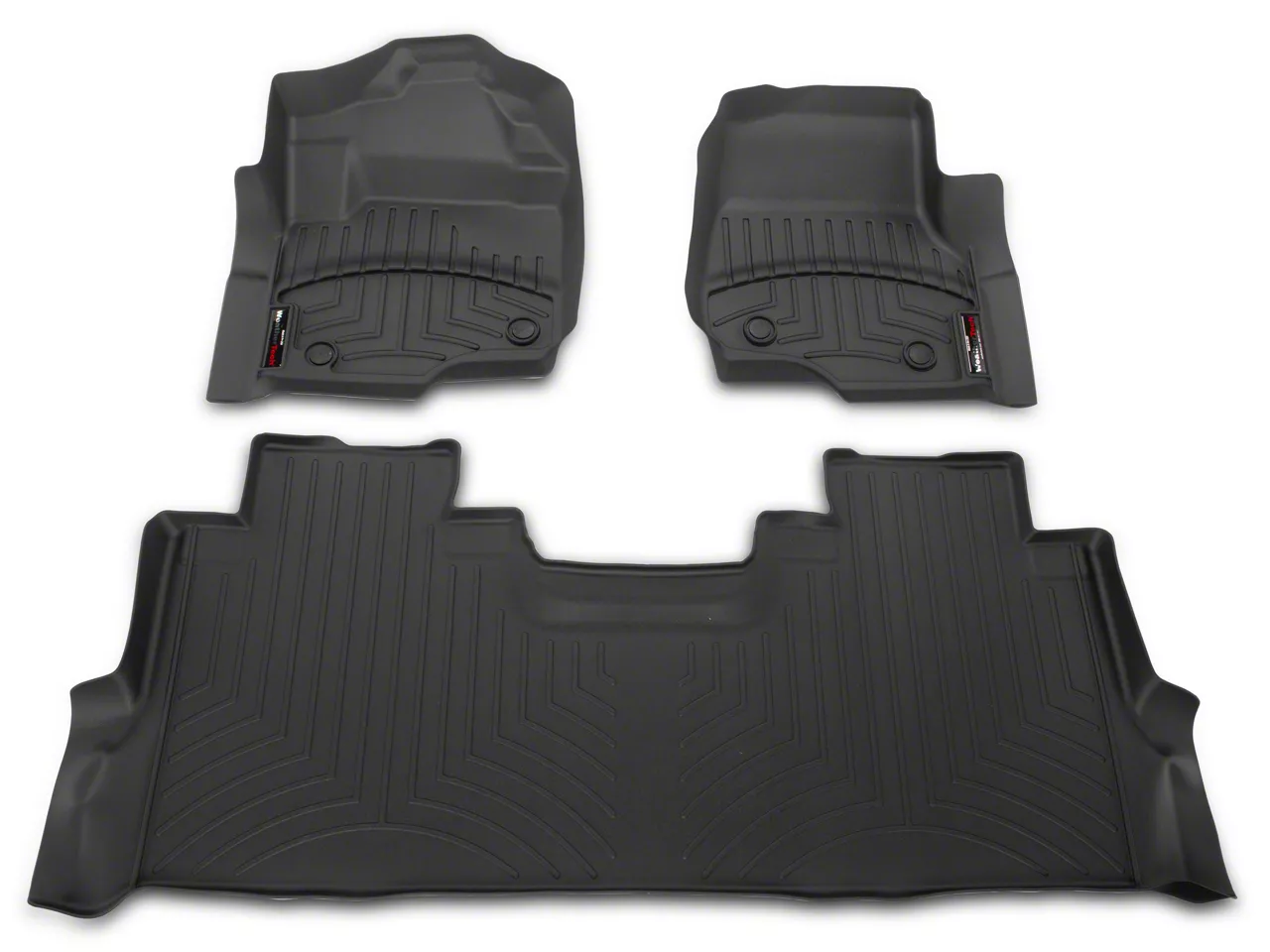 Weathertech F350 Super Duty DigitalFit Front and Rear Floor Liners