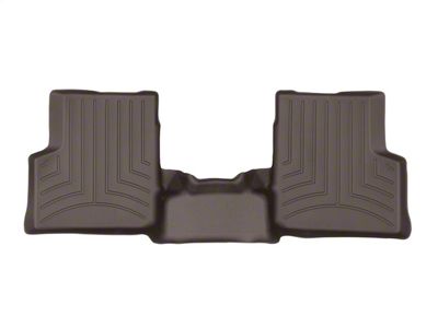 Weathertech DigitalFit Rear Floor Liner; Cocoa (17-22 F-350 Super Duty SuperCrew w/ Front Bench Seat & Rear Underseat Storage)