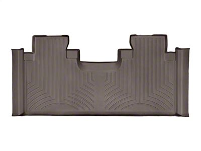 Weathertech DigitalFit Rear Floor Liner; Cocoa (17-25 F-350 Super Duty SuperCab)