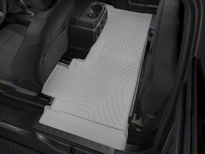 Weathertech DigitalFit Rear Floor Liner; Gray (23-25 F-350 Super Duty SuperCab w/ Front Bucket Seats)