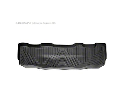 Weathertech DigitalFit Rear Floor Liners; Black (99-10 F-350 Super Duty Crew Cab)