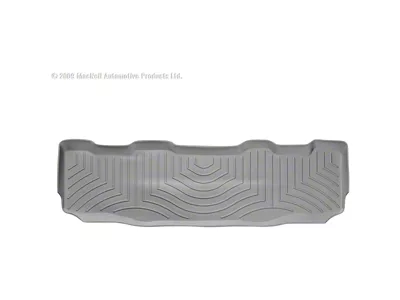 Weathertech DigitalFit Rear Floor Liners; Gray (99-10 F-350 Super Duty Crew Cab)