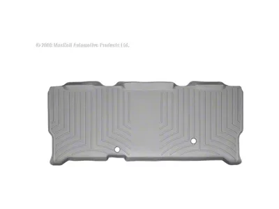 Weathertech DigitalFit Rear Floor Liners; Gray (99-10 F-350 Super Duty SuperCab)