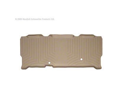 Weathertech DigitalFit Rear Floor Liners; Tan (99-10 F-350 Super Duty SuperCab)