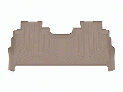 Weathertech DigitalFit Rear Floor Liners; Tan (23-25 F-350 SuperCrew w/ Front Bucket Seats & Rear Underseat Storage)