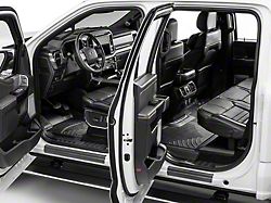 Weathertech Door SillProtector; Black (23-26 F-350 Super Duty SuperCrew)