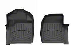 Weathertech Front Floor Liner HP; Black (17-26 F-350 Super Duty Regular Cab)
