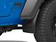 Weathertech No-Drill Mud Flaps; Front and Rear; Black (17-24 F-350 Super Duty SRW)