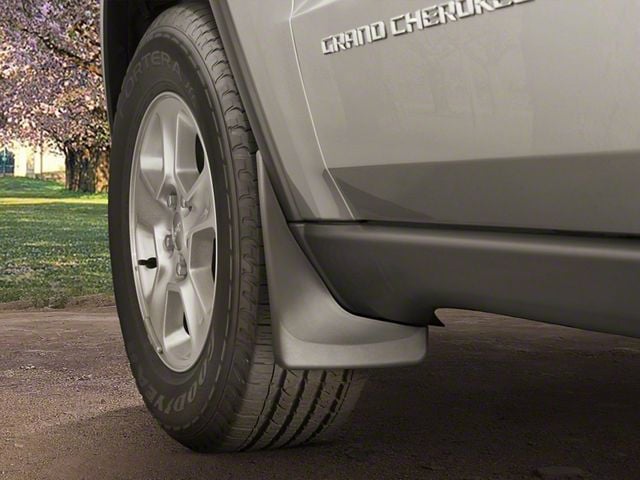 Weathertech No-Drill Mud Flaps; Front and Rear; Black (11-16 F-350 Super Duty DRW w/ OE Fender Flares)