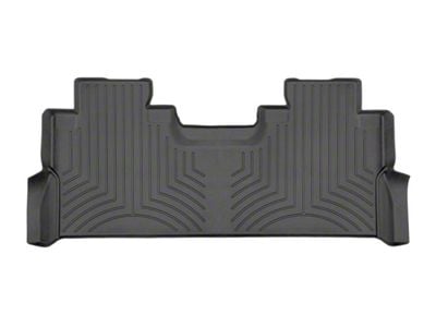 Weathertech Rear Floor Liner HP; Black (17-22 F-350 Super Duty SuperCrew w/ Front Bucket Seats & Rear Underseat Storage)