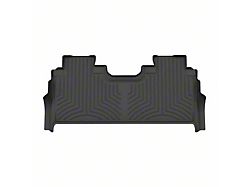 Weathertech Rear Floor Liner HP; Black (23-26 F-350 Super Duty SuperCrew w/ Front Bucket Seats & Rear Underseat Storage)