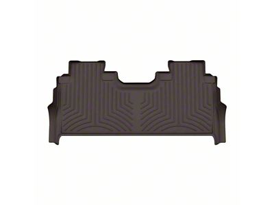 Weathertech Rear Floor Liner HP; Cocoa (23-25 F-350 Super Duty SuperCrew w/ Front Bucket Seats & Rear Underseat Storage)