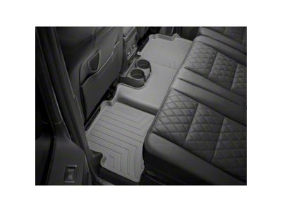 Weathertech Rear Floor Liner HP; Gray (17-25 F-350 Super Duty SuperCrew w/ Front Bench Seat & w/o Rear Underseat Storage)