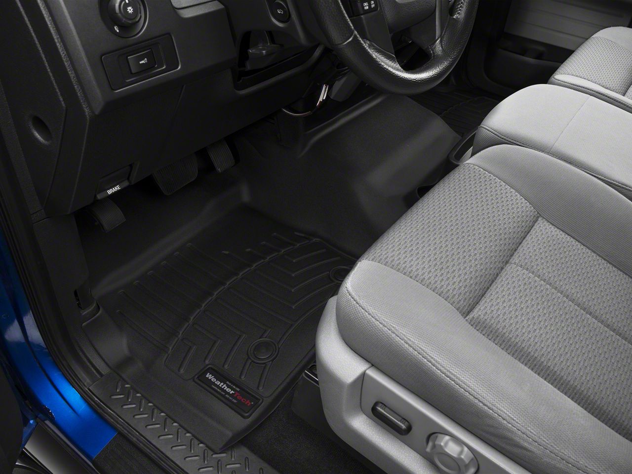 Weathertech F150 DigitalFit Front Over the Hump and Rear Floor Liners