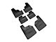 Weathertech No-Drill Mud Flaps; Front, Mid and Rear; Black (17-20 F-150 Raptor)
