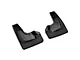 Weathertech No-Drill Mud Flaps; Front; Black (19-24 RAM 1500 w/o OE Flares)