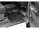 Weathertech DigitalFit Front and Rear Floor Liners; Black (07-13 Silverado 1500 Extended Cab, Crew Cab, Excluding Hybrid)