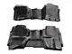 Weathertech DigitalFit Front Over the Hump and Rear Floor Liners; Black (14-18 Silverado 1500 Double Cab, Crew Cab)