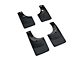 Weathertech No-Drill Mud Flaps; Front and Rear; Black (04-08 Styleside F-150)
