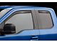 Weathertech Side Window Deflectors; Front and Rear; Dark Smoke (04-08 F-150 Regular Cab, SuperCrew)