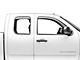 Weathertech Side Window Deflectors; Front and Rear; Dark Smoke (07-13 Silverado 1500 Extended Cab, Crew Cab)