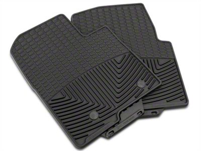 Weathertech All-Weather Front Rubber Floor Mats; Black (09-14 F-150)