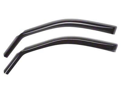 Weathertech Side Window Deflectors; Front; Dark Smoke (97-03 F-150)