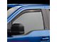 Weathertech Side Window Deflectors; Front; Dark Smoke (97-03 F-150)