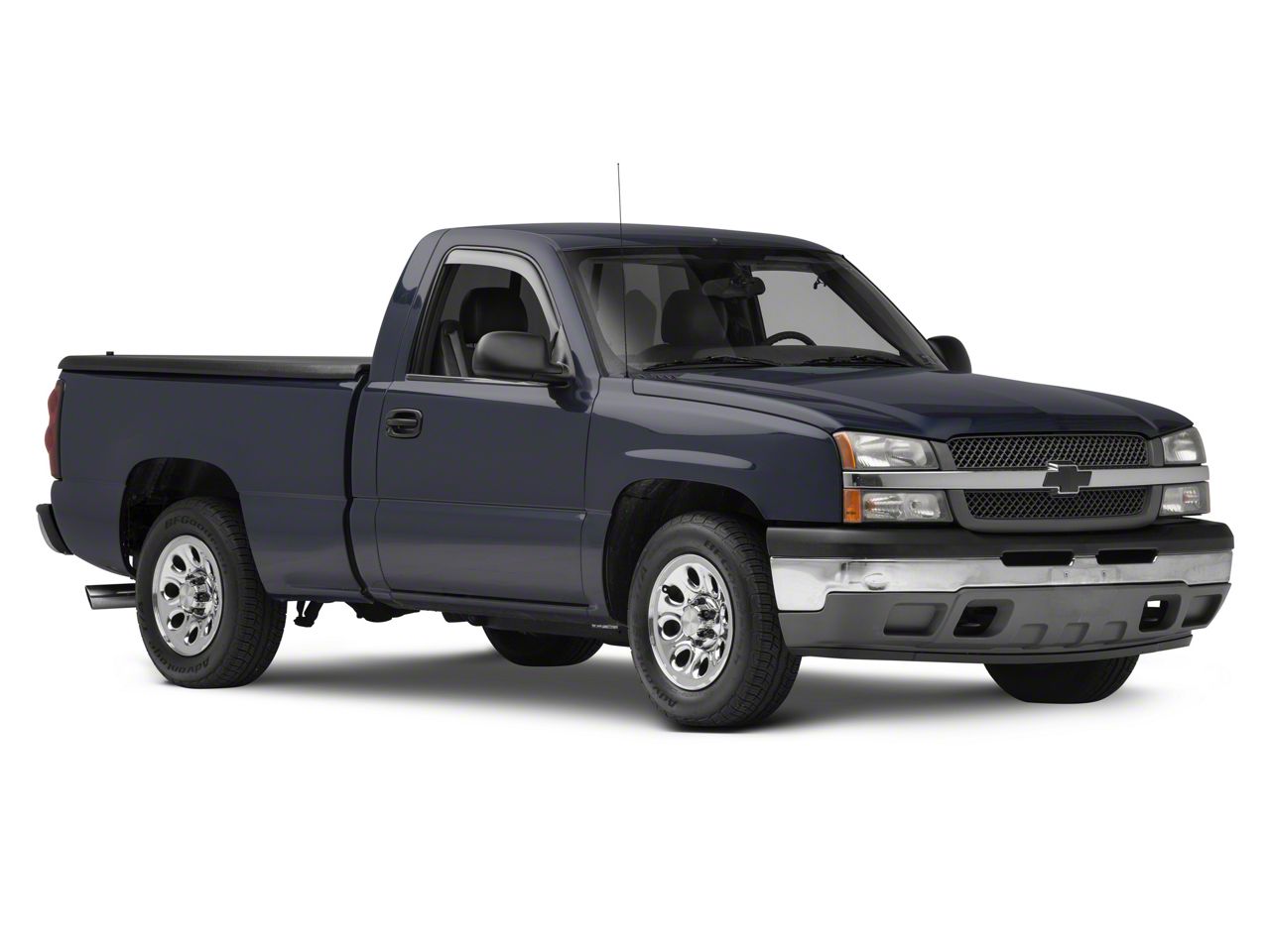 thumbnail image 2 of Precision Films Nano Carbon Window Tint – Chevy Silverado GMC Sierra Standard Cab 99-06, Dark Black 15%, 7-Year Warranty 2 of 5