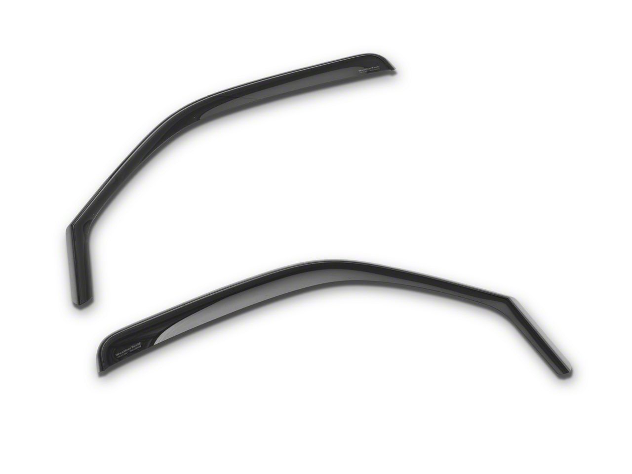 Weathertech Silverado Front Side Window Deflectors - Dark