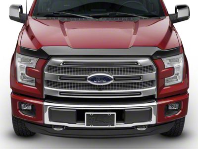 Weathertech Low Profile Hood Protector; Dark Smoke (10-14 F-150 Raptor)