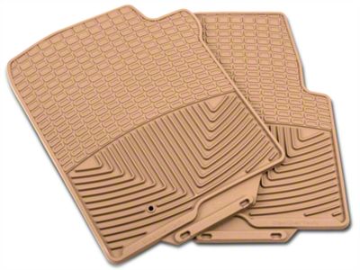Weathertech All-Weather Front Rubber Floor Mats; Tan (04-08 F-150)