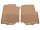 Weathertech All-Weather Front Rubber Floor Mats; Tan (04-08 F-150)